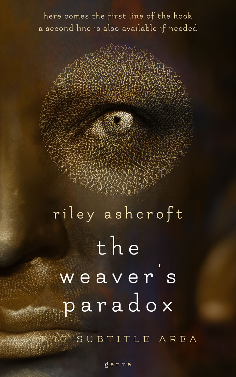 2D view of Premade Surreal Book Cover - Mikado