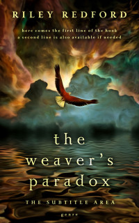 2D view of Premade Nature Book Cover - Rangitoto