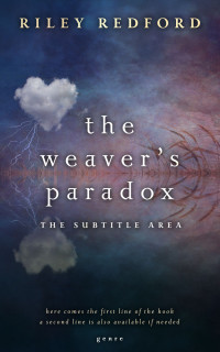 2D view of Premade Surreal Book Cover - Bright Gray