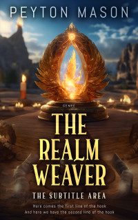 2D view of Premade Fantasy Book Cover - Cocoa Brown