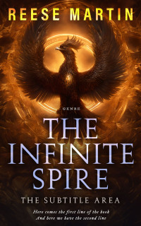 2D view of Premade Fantasy Book Cover - Graphite