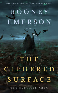 2D view of Premade Fantasy Book Cover - Outer Space