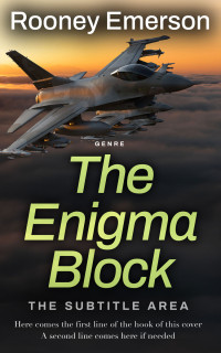 2D view of Premade Mystery & Thriller & Suspense Book Cover - Laser