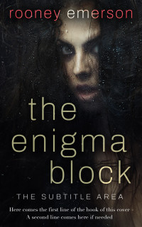 2D view of Premade Mystery & Thriller & Suspense Book Cover - Cod Gray