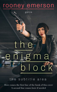 2D view of Premade Mystery & Thriller & Suspense Book Cover - Outer Space