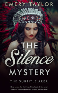 2D view of Premade Western Book Cover - Thunder