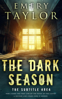 2D view of Premade Apocalyptica Book Cover - Tacha