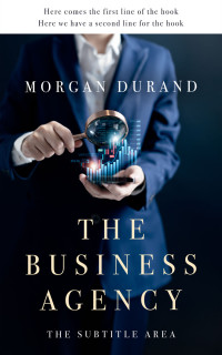 2D view of Premade Business Book Cover - Firefly