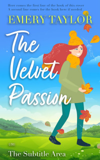 2D view of Premade Chick Lit Book Cover - Picton Blue