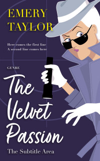 2D view of Premade Mystery & Thriller & Suspense Book Cover - Martinique