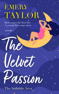 2D view of Premade Fantasy Book Cover - Chambray