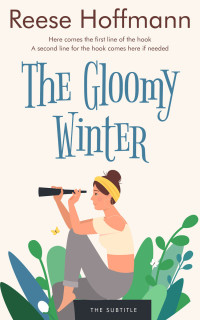 2D view of Premade Chick Lit Book Cover - Linen