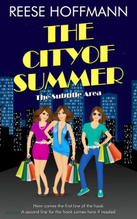 2D view of Premade Chick Lit Book Cover - Mirage