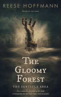 2D view of Premade Mystery & Thriller & Suspense Book Cover - Heavy Metal