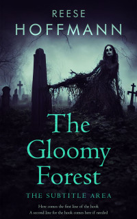 2D view of Premade Horror Book Cover - Gulf Stream