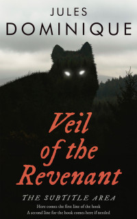 2D view of Premade Horror Book Cover - Rangoon Green