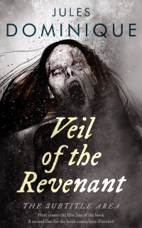 2D view of Premade Horror Book Cover - Mine Shaft