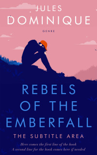 2D view of Premade Teen & Young Adult Book Cover - Shocking