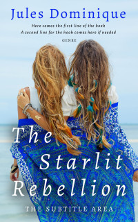 2D view of Premade Romance Book Cover - Chathams Blue