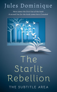 2D view of Premade Poetry Book Cover - San Juan