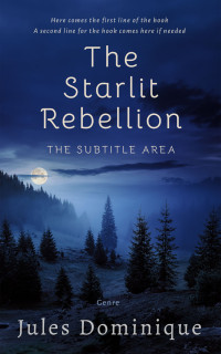 2D view of Premade Mystery & Thriller & Suspense Book Cover - Biscay