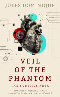 2D view of Premade Science Fiction Book Cover - Merino #32604 | BookCoverZone