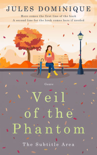 2D view of Premade Chick Lit Book Cover - Suva Gray