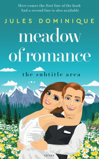 2D view of Premade Romance Book Cover - Jelly Bean