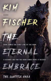 2D view of Premade Horror Book Cover - Silk