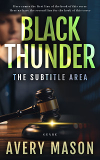 2D view of Premade Mystery & Thriller & Suspense Book Cover - Shark