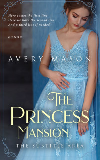 2D view of Premade Royal Romance Book Cover - River Bed