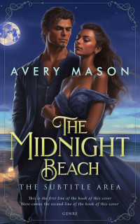 2D view of Premade Romance Book Cover - Ebony Clay