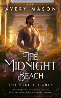 2D view of Premade Romance Book Cover - Black Marlin