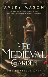 2D view of Premade Fantasy Book Cover - Zeus