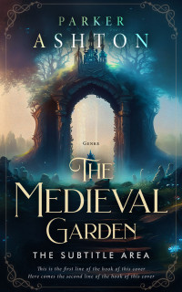 2D view of Premade Fantasy Book Cover - Coral Reef