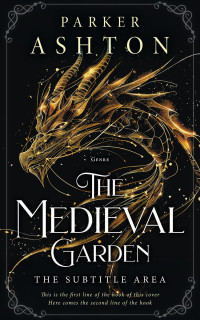 2D view of Premade Fantasy Book Cover - Cod Gray