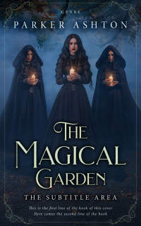 2D view of Premade Fantasy Book Cover - Mirage