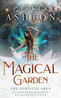 2D view of Premade Fantasy Book Cover - Iron