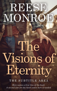 2D view of Premade Action & Adventure Book Cover - English Walnut