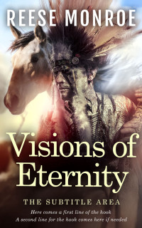 2D view of Premade Western Book Cover - Pearl Bush