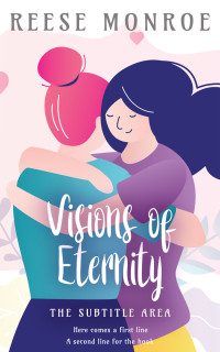 2D view of Premade Romance Book Cover - Chambray