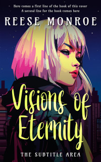 2D view of Premade Teen & Young Adult Book Cover - Mirage