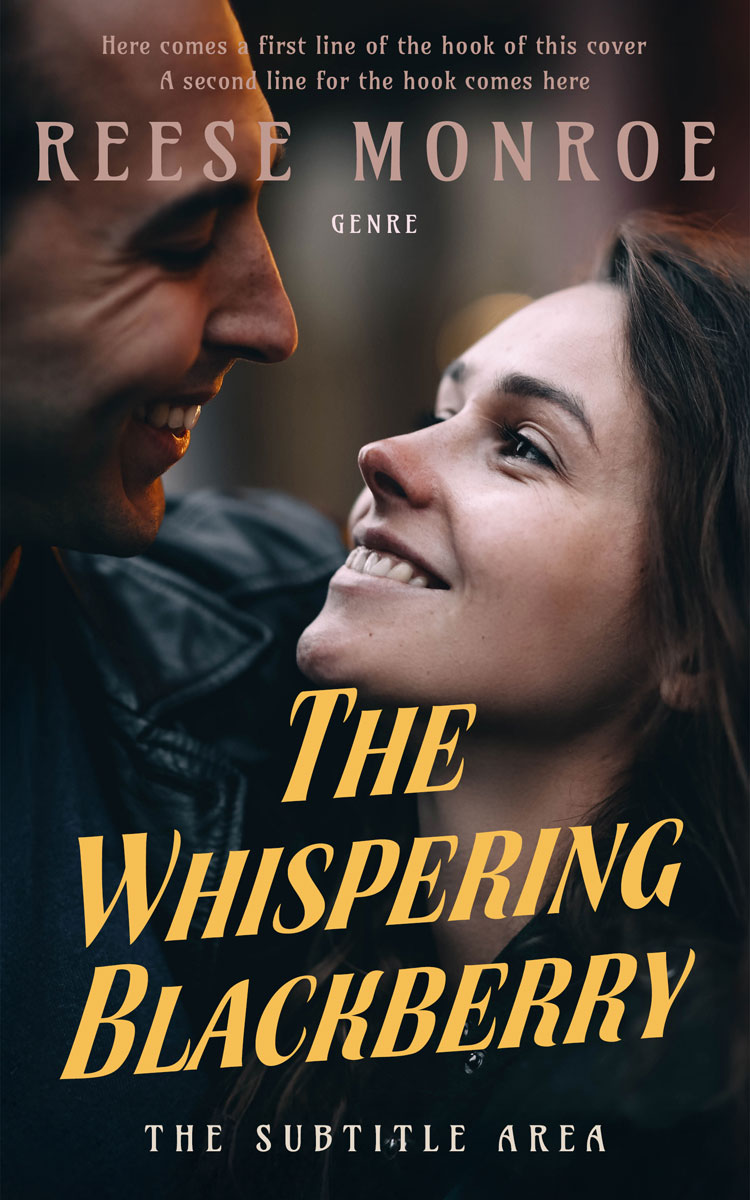 2D view of Premade Romance Book Cover - Shark