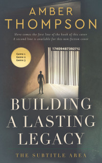 2D view of Premade Mystery & Thriller & Suspense Book Cover - Cape Cod