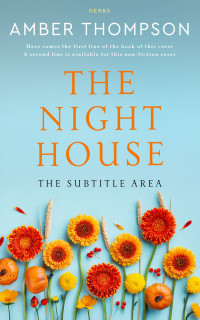 2D view of Premade Poetry Book Cover - Aqua Island