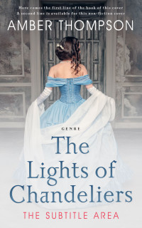 2D view of Premade Historical Book Cover - Pumice