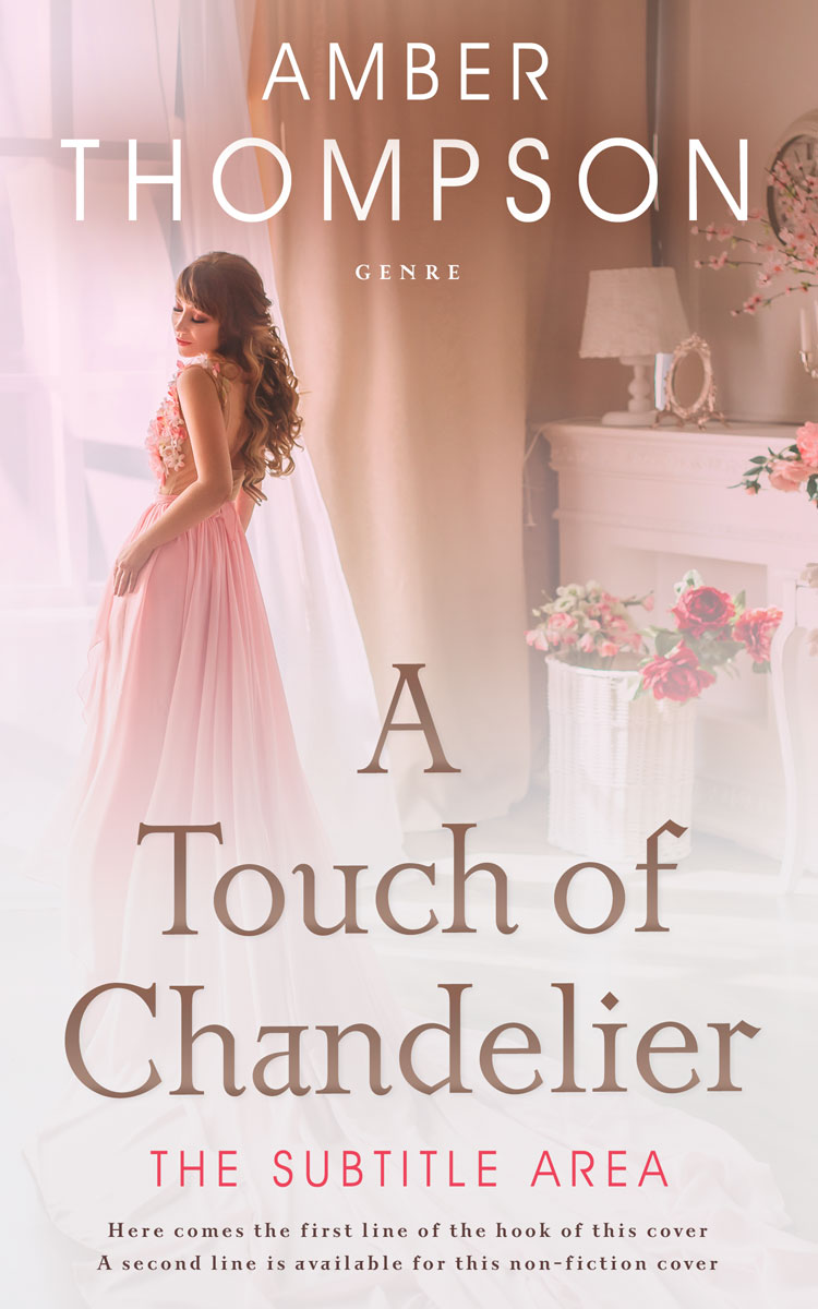 2D view of Premade Romance Book Cover - Ebb