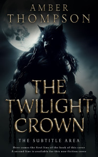 2D view of Premade Horror Book Cover - Woodsmoke