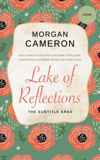 2D view of Premade Poetry Book Cover - Bone