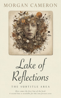 2D view of Premade Surreal Book Cover - White Rock